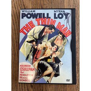 The Thin Man DVD 1934 Mystery Movie William Powell Myrna Loy Pre-Owned